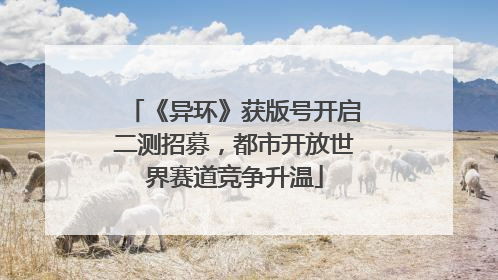 《异环》获版号开启二测招募，都市开放世界赛道竞争升温