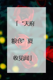 “天府粮仓”夏收见闻