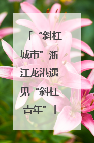 “斜杠城市”浙江龙港遇见“斜杠青年”