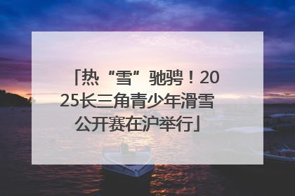 热“雪”驰骋！2025长三角青少年滑雪公开赛在沪举行