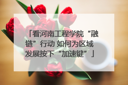 看河南工程学院“融链”行动 如何为区域发展按下“加速键”