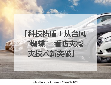 科技铸盾！从台风“蝴蝶” 看防灾减灾技术新突破