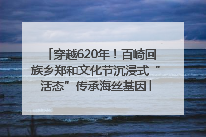 穿越620年！百崎回族乡郑和文化节沉浸式“活态”传承海丝基因