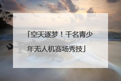 空天逐梦！千名青少年无人机赛场秀技