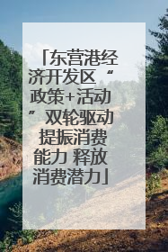东营港经济开发区“政策+活动”双轮驱动 提振消费能力 释放消费潜力