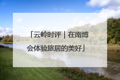 云岭时评｜在南博会体验旅居的美好
