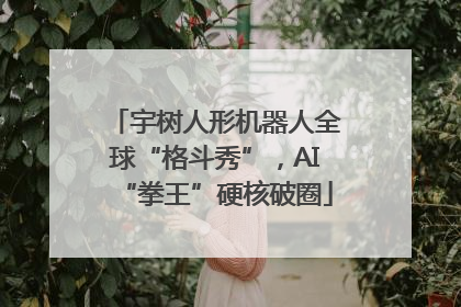 宇树人形机器人全球“格斗秀”，AI“拳王”硬核破圈