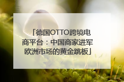 德国OTTO跨境电商平台：中国商家进军欧洲市场的黄金跳板