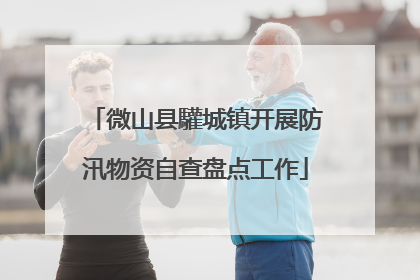 微山县驩城镇开展防汛物资自查盘点工作