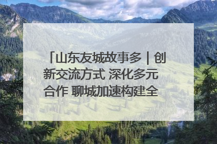 山东友城故事多｜创新交流方式 深化多元合作 聊城加速构建全球友城新格局