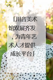 川音美术馆双展齐发，为青年艺术人才提供成长平台