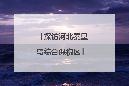 探访河北秦皇岛综合保税区