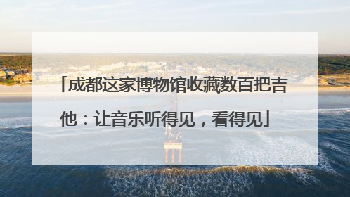 成都这家博物馆收藏数百把吉他：让音乐听得见，看得见