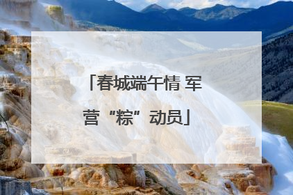 春城端午情 军营“粽”动员
