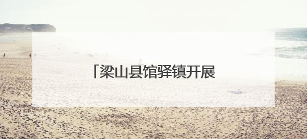 梁山县馆驿镇开展《中华人民共和国民法典》宣传活动