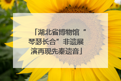 湖北省博物馆“琴瑟长合”非遗展演再现先秦遗音