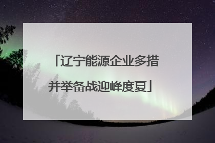 辽宁能源企业多措并举备战迎峰度夏