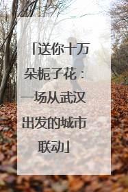送你十万朵栀子花：一场从武汉出发的城市联动