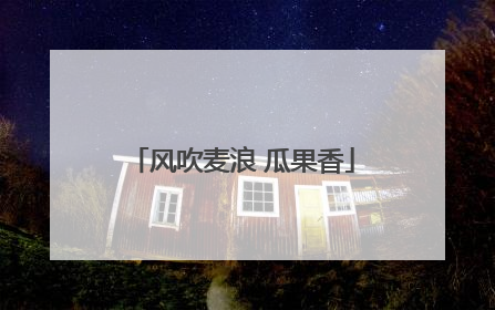 风吹麦浪 瓜果香