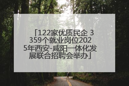 122家优质民企 3359个就业岗位2025年西安-咸阳一体化发展联合招聘会举办