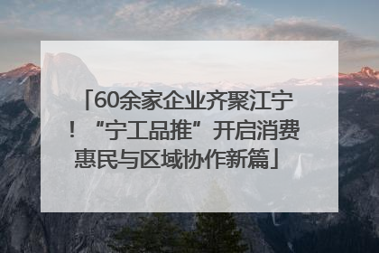 60余家企业齐聚江宁！“宁工品推”开启消费惠民与区域协作新篇